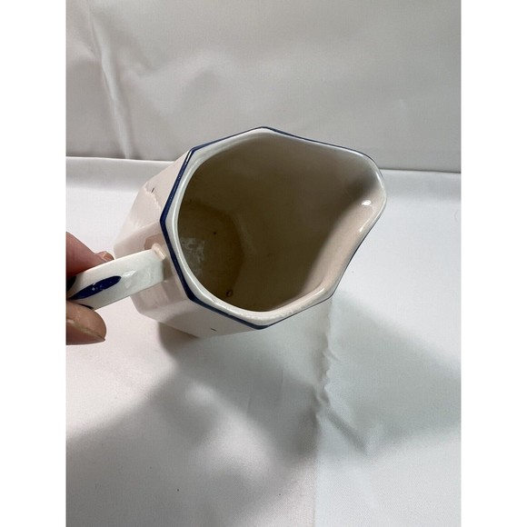 HARKERWARE‎ BLUE DANE CREAMER EUC! - Picture 6 of 6